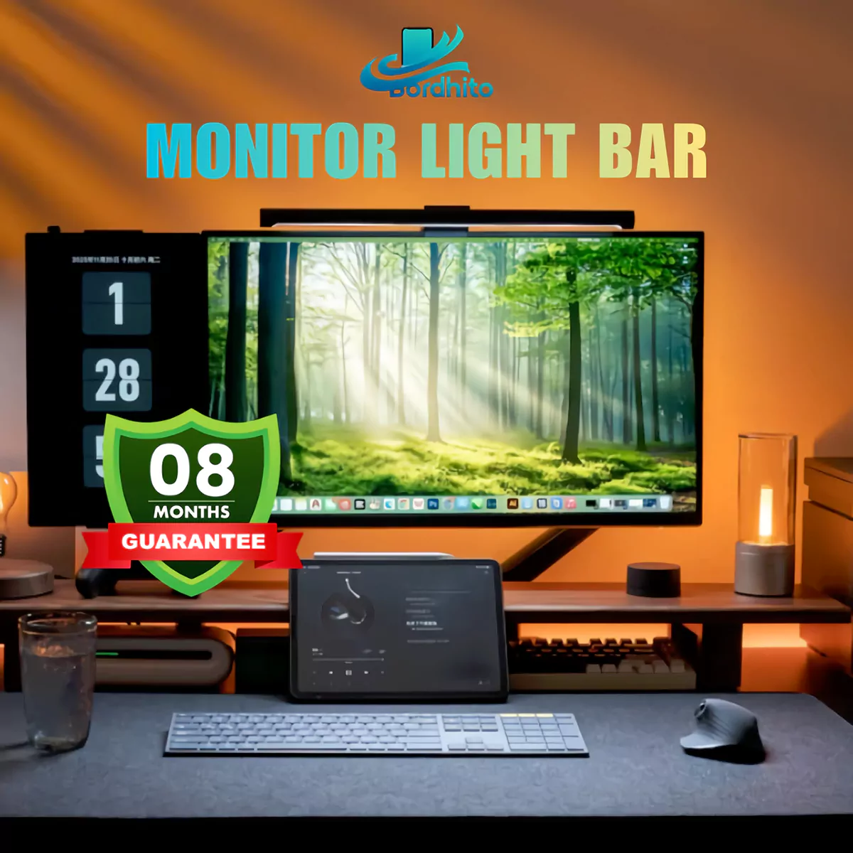 Eye Caring Dual-Side Monitor Light Bar (8 Month Guarantee)